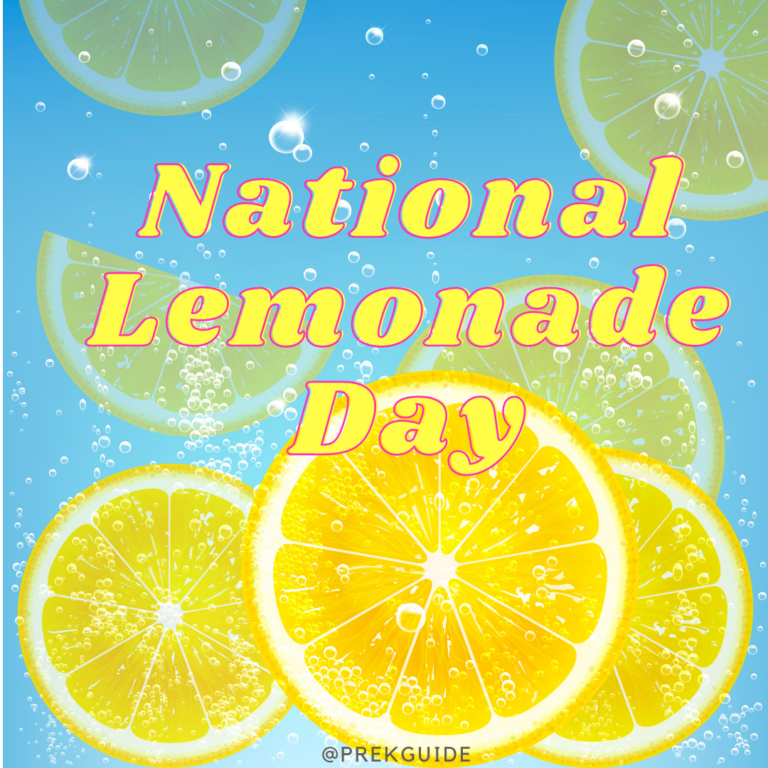 National Lemonade Day in Pre-K